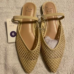 New never been worn A New Day Natural Amabel Sandal. Size 6